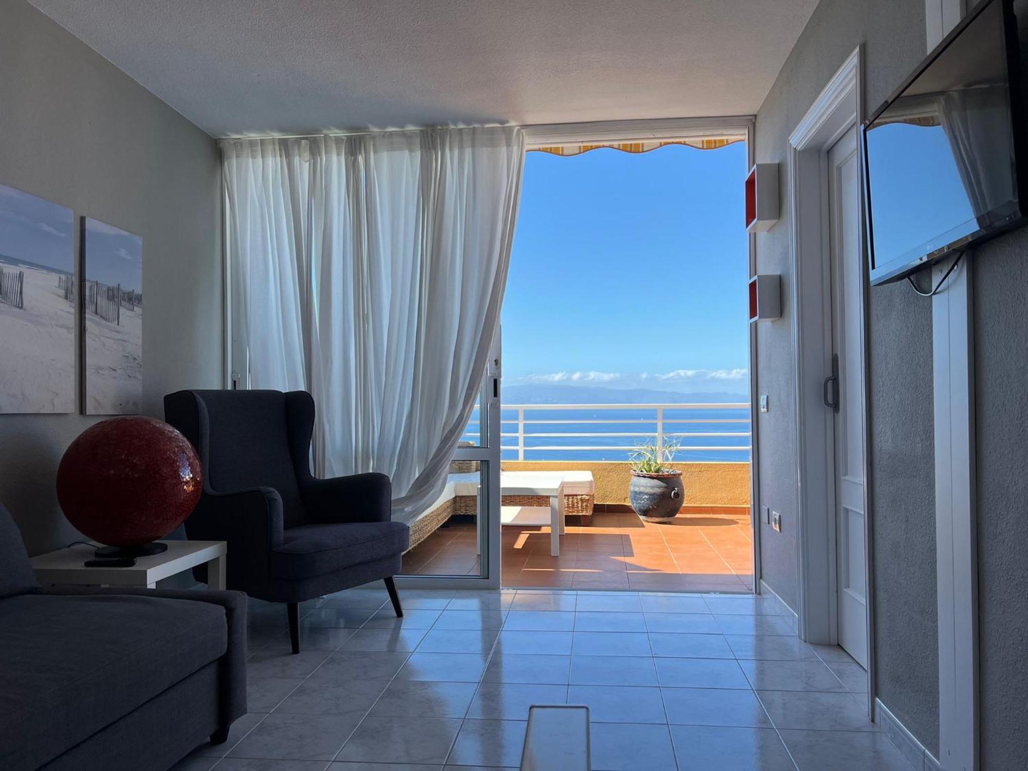 Appartement Apartamento Naranja, Incredible Ocean View à Puerto de Santiago  Extérieur photo